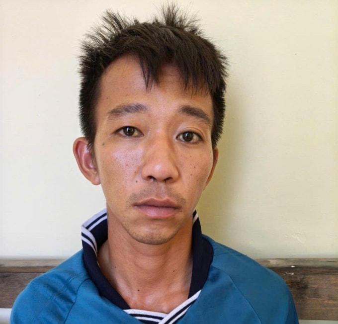 Cái Tô Gia Luật tại cơ quan công an. Ảnh: Công an cung cấp