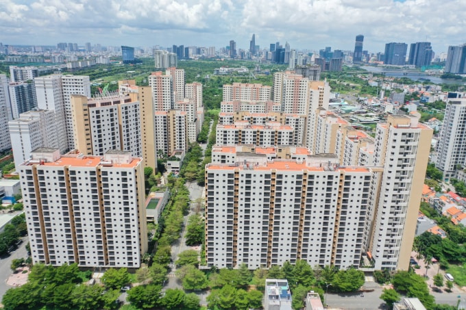 Bất động sản khu Đông TP HCM với các khu tái định cư. Ảnh: Quỳnh Trần
