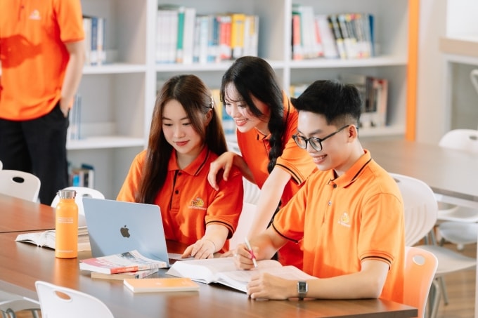 Sinh viên trường Đại học FPT học tập trong không gian hiện đại. Ảnh: Trường Đại học FPT