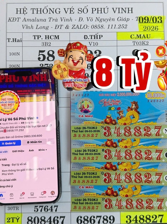 Nhiều Người trúng giải độc đắc xổ số miền Nam ngày 11 - 3 năm 2026 - Ảnh 5.