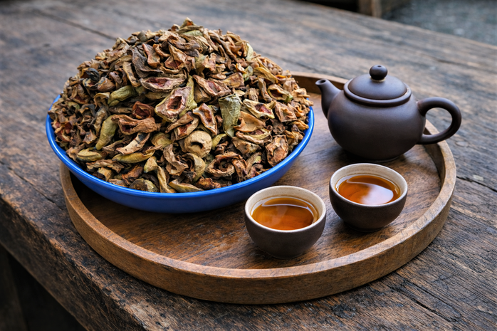 Uống trà trâu cổ làm “khổ” quý ông - Ảnh 4.