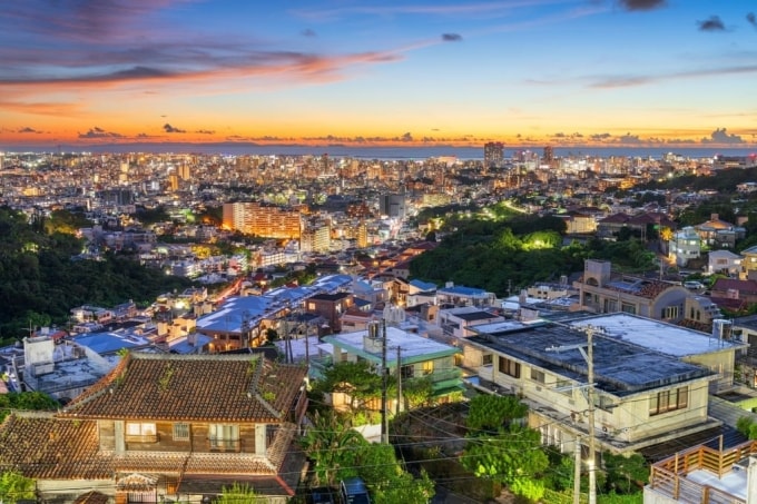 Một phần tỉnh Okinawa. Ảnh: SCMP