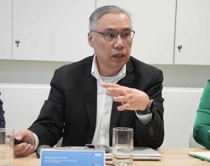Ông Suan Teck Kin, Giám đốc Khối Nghiên cứu thị trường và Kinh tế toàn cầu, Ngân hàng UOB (Singapore). Ảnh: UOB.