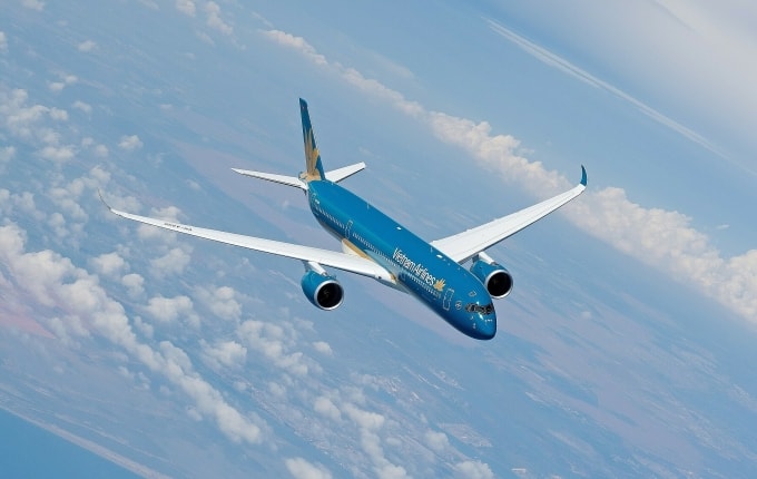 Máy bay Vietnam Airlines. Ảnh: VNA