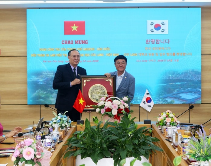Trường Đại học Cửu Long mở rộng mối quan hệ hợp tác với các đối tác ở Hàn Quốc - Ảnh 3.
