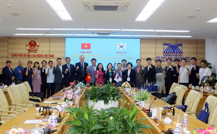 Trường Đại học Cửu Long mở rộng mối quan hệ hợp tác với các đối tác ở Hàn Quốc - Ảnh 4.