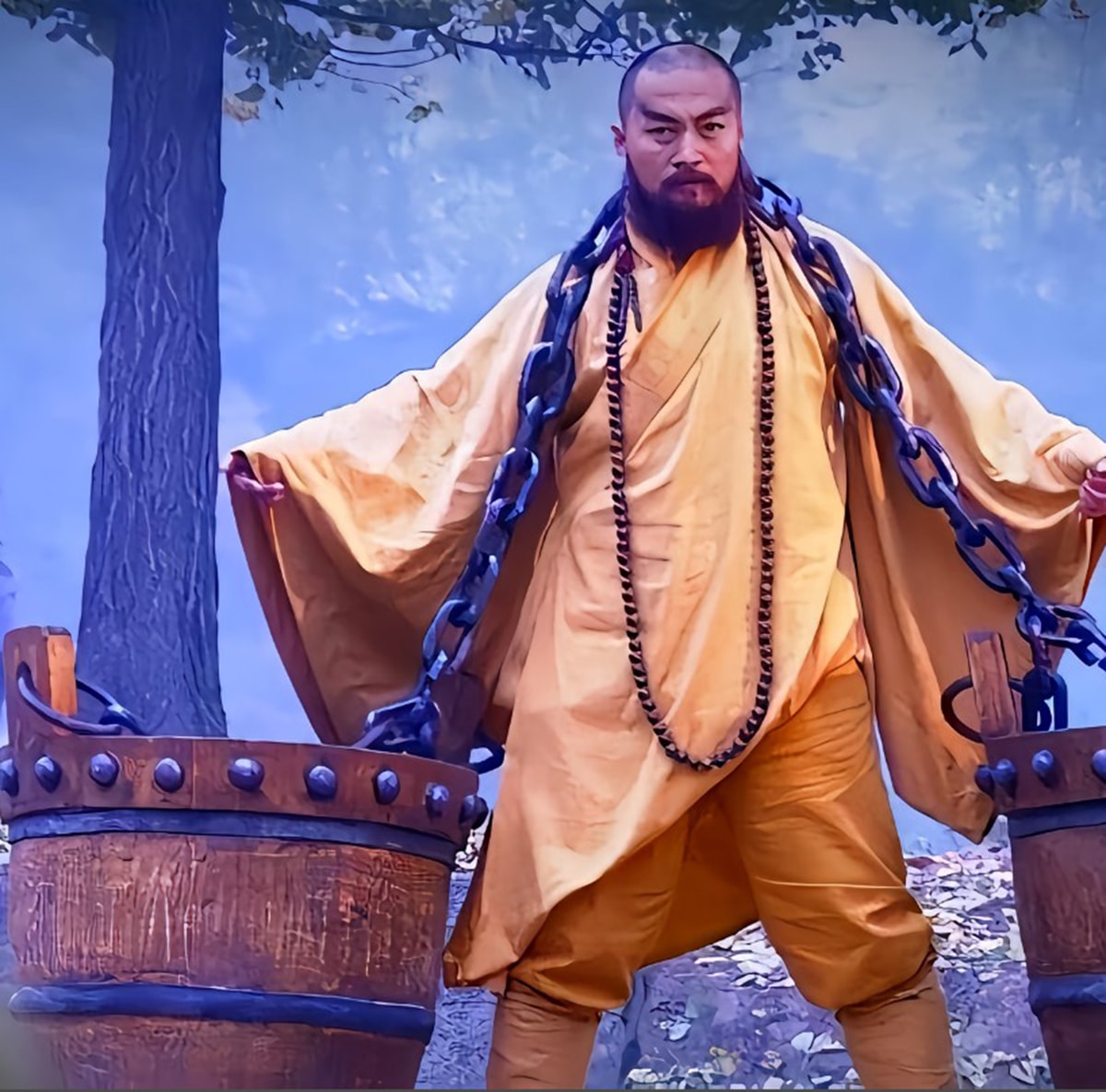 Trong tiểu thuyết của Kim Dung, Giác Viễn là nhân vật có võ công cao cường