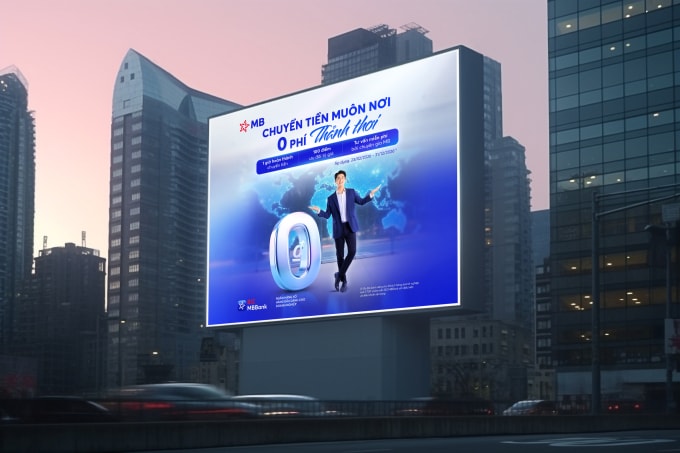 Chương trình Chuyển tiền quốc tế 0 đồng trên nền tảng BIZ MBBank. Ảnh: MB