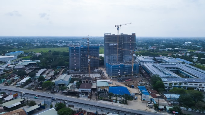 Một dự án đang triển khai tại Tây Ninh. Ảnh: Phương Uyên