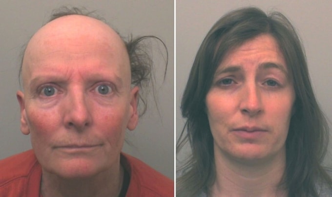 Katrina Walsh (trái) và Sarah Williams. Ảnh: PA