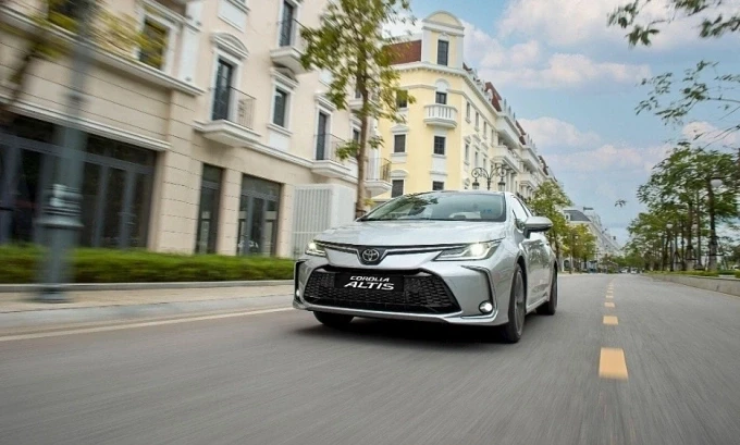 Toyota Corolla Altis tại thị trường Việt Nam. Ảnh: TMV