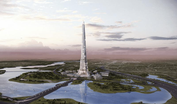 Minh họa tòa nhà Phương Trạch - điểm nhấn ở khu vực cửa ngõ Đông Anh