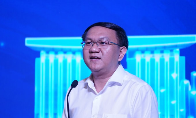 Giám đốc Sở Khoa học và Công nghệ TP HCM Lâm Đình Thắng. Ảnh: Bảo Lâm