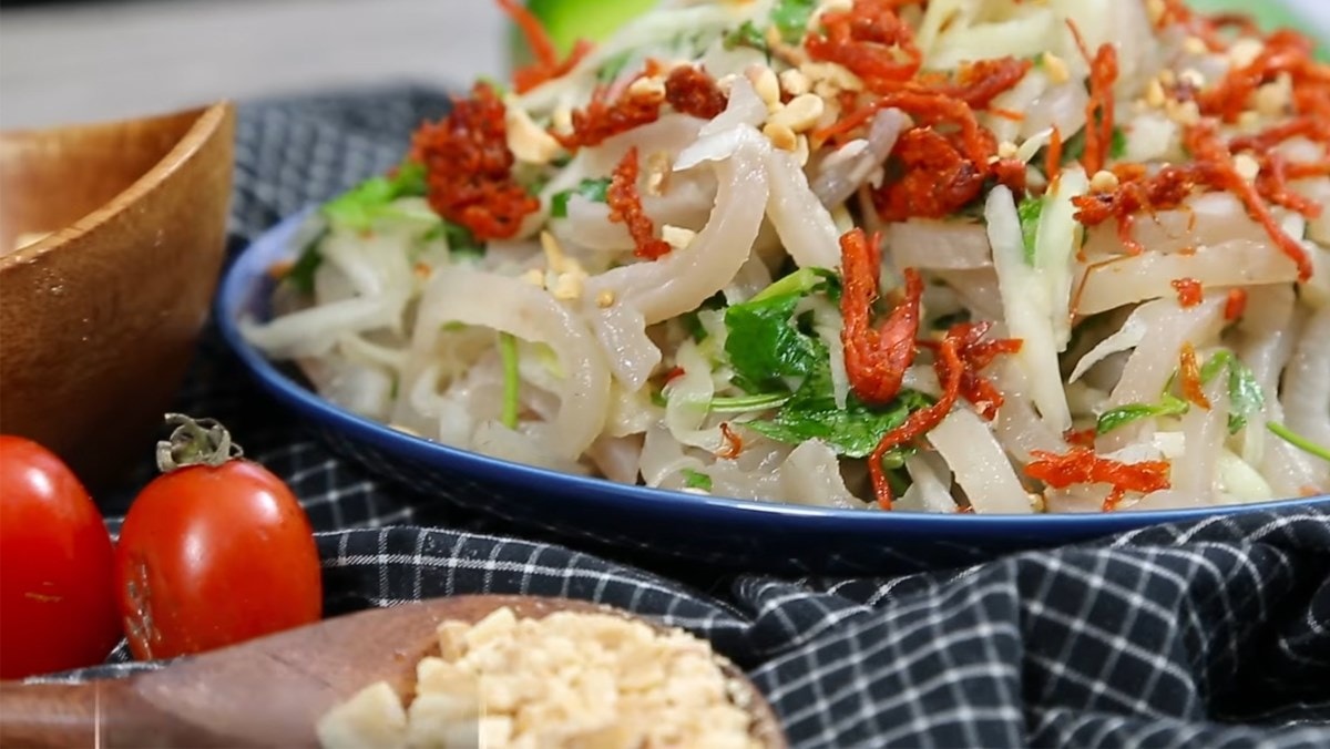 Bì lợn có tốt không? Tác dụng và những món ngon từ bì lợn - Ảnh 6.