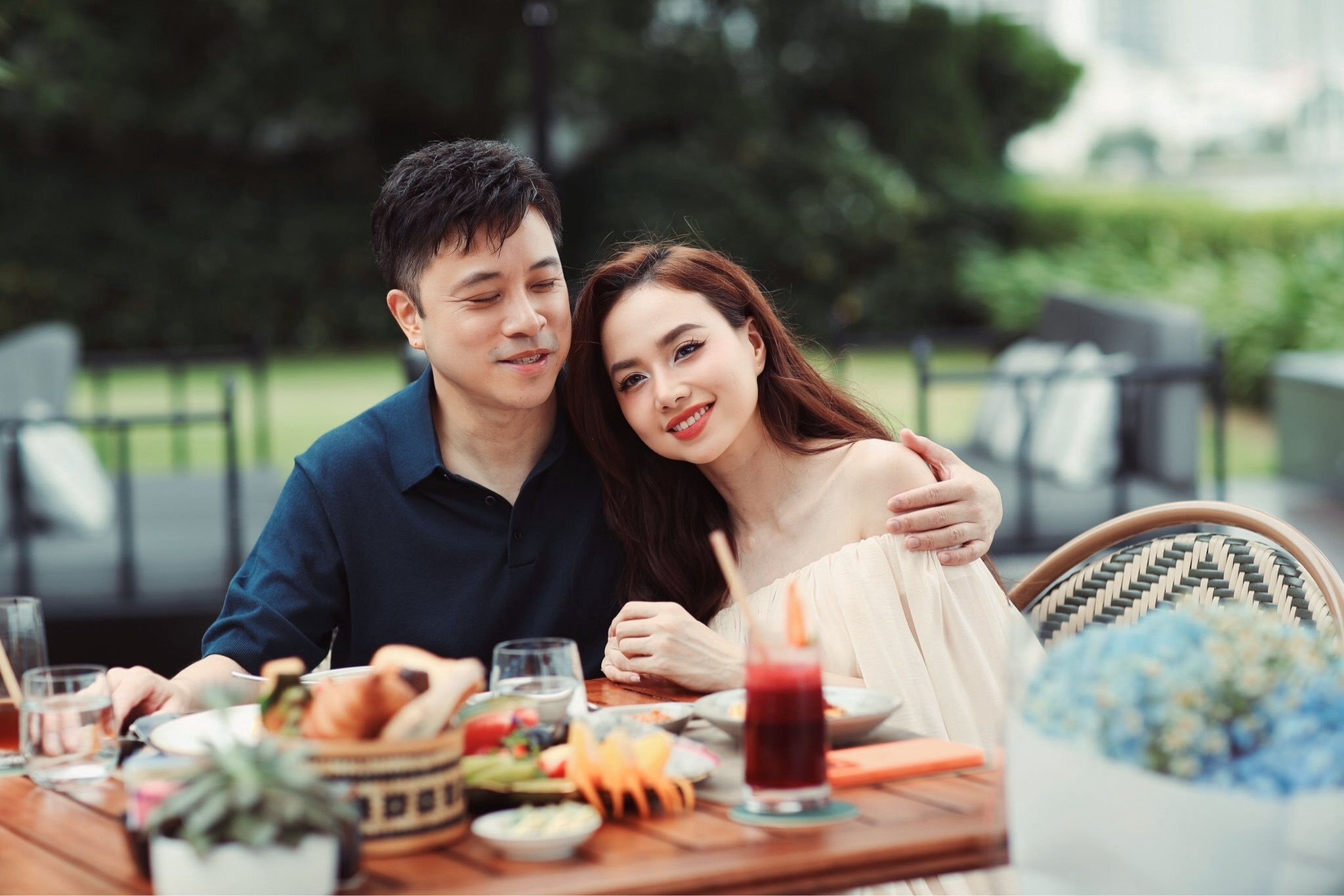 Chia sẻ với PV Báo điện tử VTC News, Đinh Ngọc Diệp từng nói tình cảm của ông xã