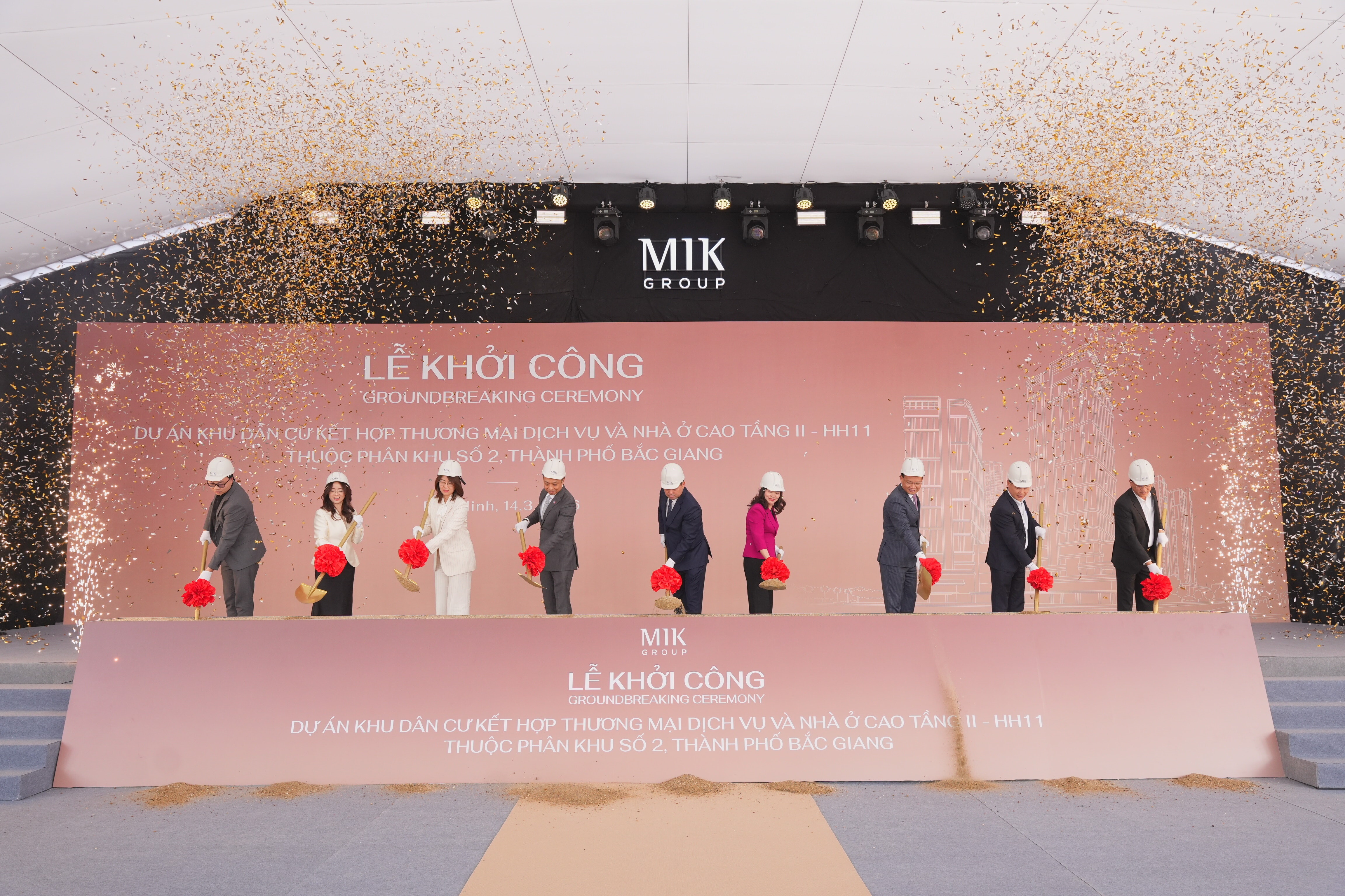 Lễ khởi công dự án hơn 5 ha tại Bắc Ninh.