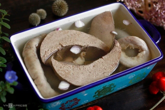 Gan lợn. Ảnh: Bùi Thủy