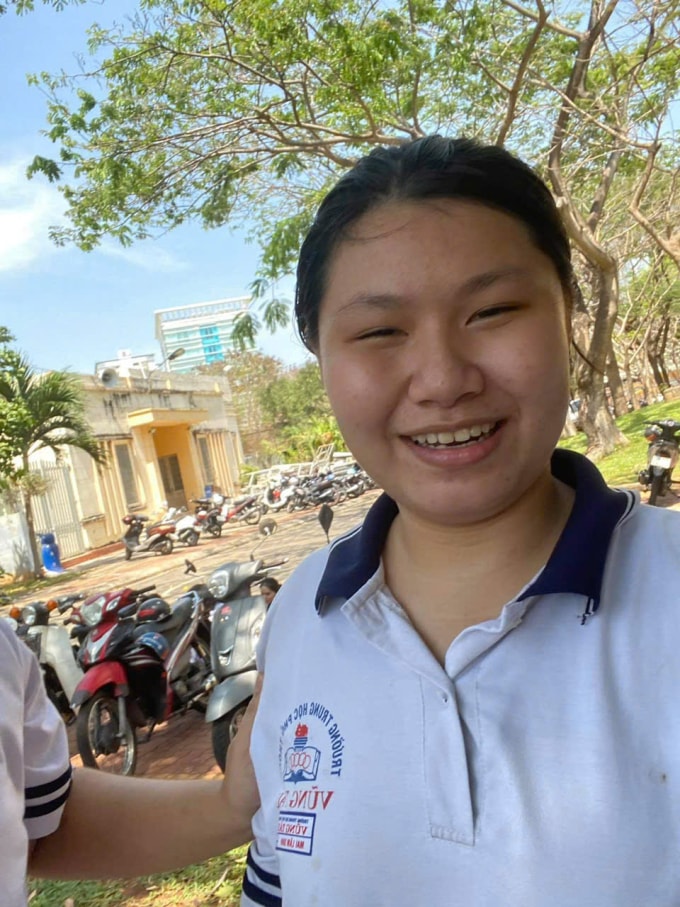 Lâm Oanh trước khi giảm cân. Ảnh: Nhân vật cung cấp