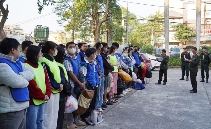 Gần 50 người liên quan đường dây lừa tiền ảo đã bị triệu tập, khởi tố. Ảnh: Lam Sơn