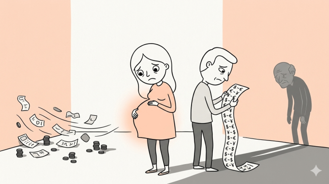 Chồng sẵn sàng trả nợ cờ bạc cho bố, chì chiết chuyện tiền nong khi tôi sắp sinh