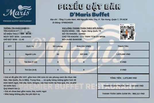 Cảnh báo lừa đảo qua fanpage giả mạo nhà hàng Buffet tại Việt Nam - Ảnh 1.