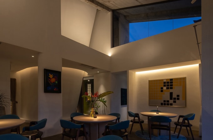 Không gian riêng tư ở Ciel. Ảnh: Ciel