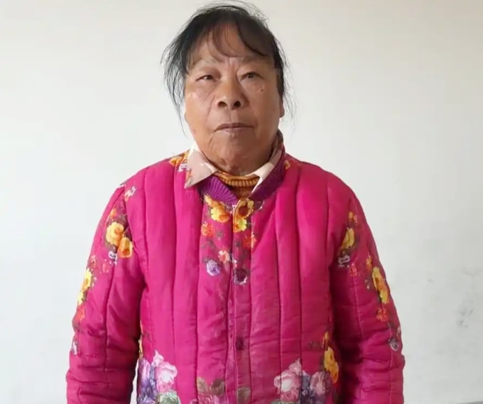 Bà Xie, 82 tuổi. ở Hồ Nam bị lừa kết hôn đầu tháng 2/2026. Ảnh: Shenyang Evening News