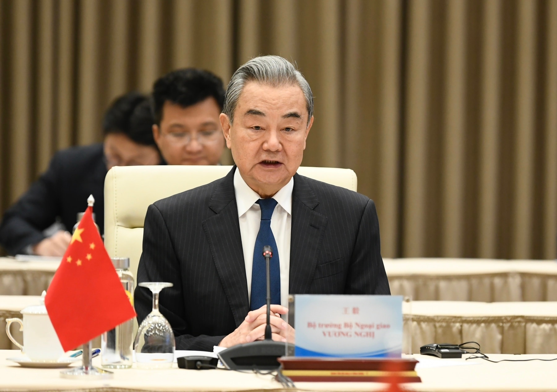 Bộ trưởng Ngoại giao Trung Quốc Vương Nghị.