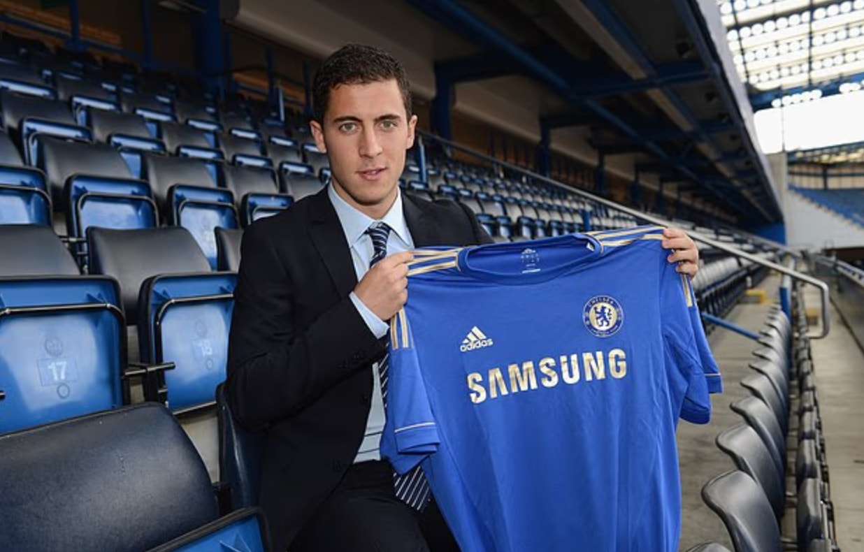 Chelsea đã vi phạm các quy tắc trong các thương vụ chuyển nhượng để chiêu mộ những ngôi sao lớn như Eden Hazard. (Nguồn: Daily Mail)