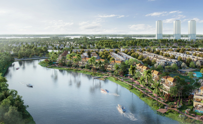 Phối cảnh phân khu Izumi Canaria của Izumi City. Ảnh: Nam Long