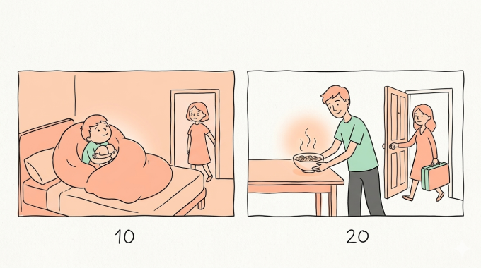 Chiếc chăn ủ ấm và bát phở vị chua ngày tôi trở về