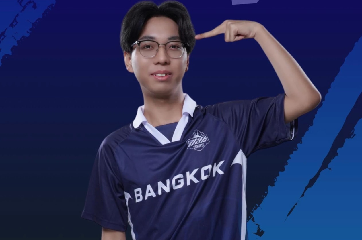 Tuyển thủ Cheerio thi đấu thay cho Naphat Warasin ở SEA Games 33. Ảnh: Bangkok ESC.