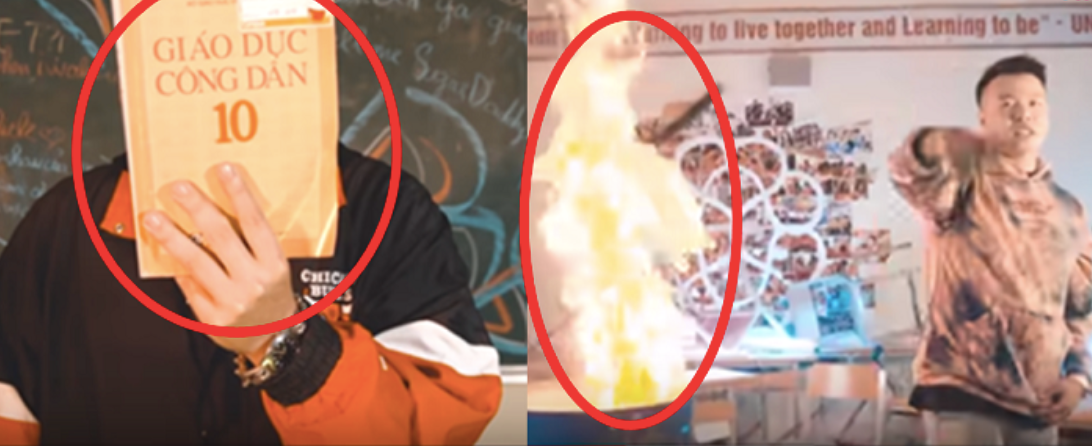 RichChoi từng bị nghi đốt sách vở để quay MV năm 2019 và có phát ngôn gây sốc. Sau đó, nhóm khẳng định không đốt sách vở mà dùng vải, bìa carton tẩm xăng, dầu.