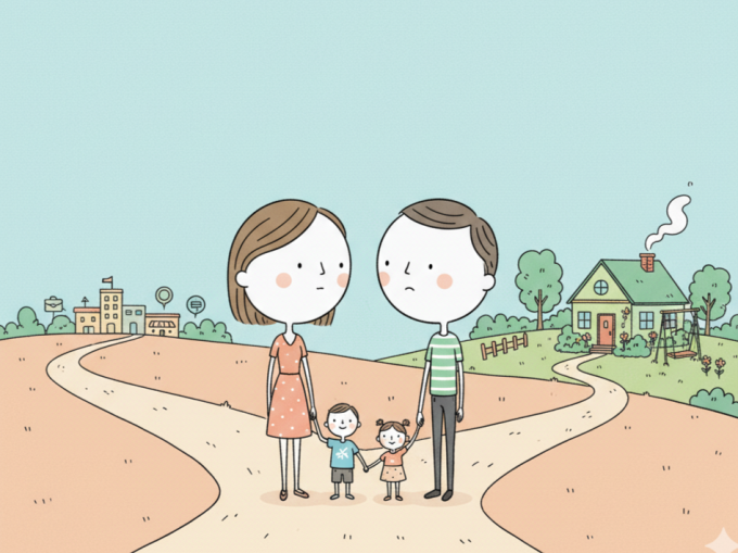 Vợ chồng chọn nơi sống tiện công việc hay thuận lợi chăm con