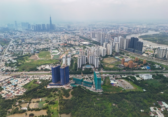 Bất động sản khu Đông TP HCM, tháng 10/2025. Ảnh: Quỳnh Trần