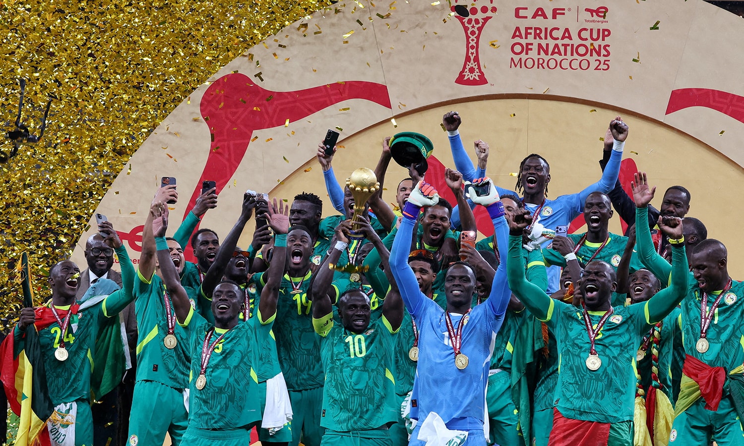 Đội tuyển Senegal bị tước chức vô địch châu Phi. (Ảnh: Reuters)