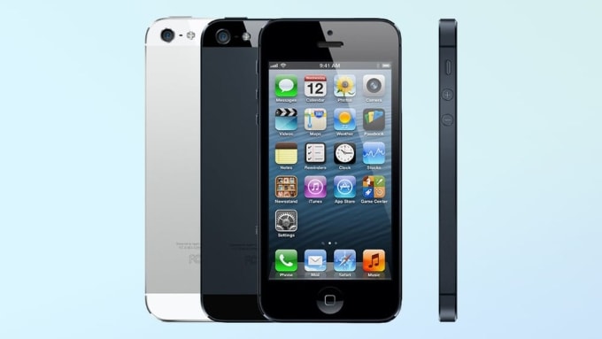 iPhone 5 với thiết kế vỏ nhôm nguyên khối đầu tiên của Apple. Ảnh: Macrumors