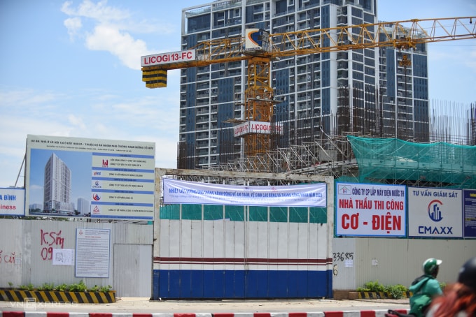 Dự án nhà ở xã hội Trung Văn, Hà Nội. Ảnh: Phạm Chiểu