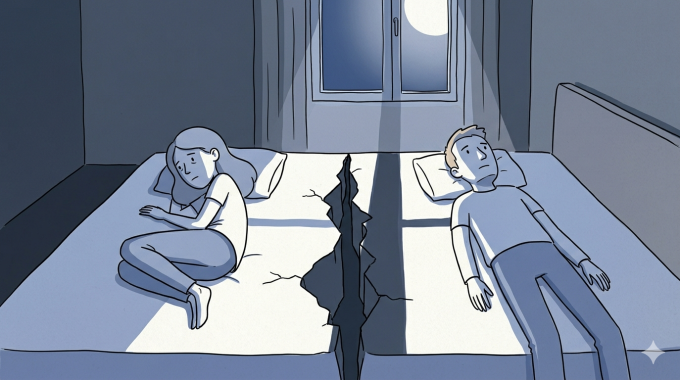 Nhiều hôm tôi viện cớ buồn ngủ vì không cảm hứng gần chồng