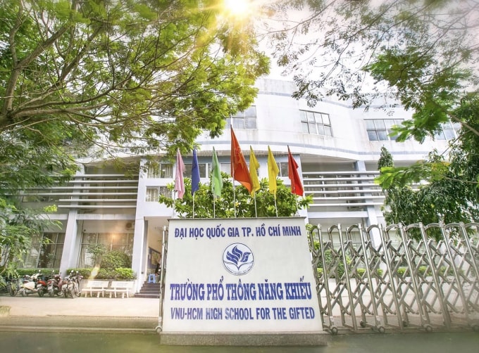 Cơ sở Đông Hòa của trường Phổ thông Năng khiếu. Ảnh: Website nhà trường