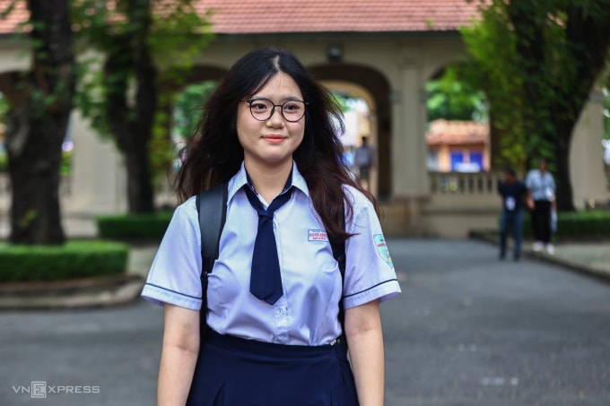 Thí sinh TP HCM thi tốt nghiệp THPT 2025. Ảnh: Quỳnh Trần