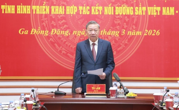 Tổng Bí thư Tô Lâm. Ảnh: Cổng thông tin Đảng Cộng sản