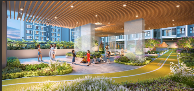 Phối cảnh không gian tiện ích dự án dành riêng cho cư dân. Ảnh: Phú Mỹ Hưng