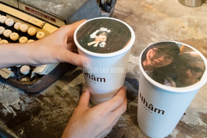 VIDEO: Trải nghiệm in hình lên ly nước khiến giới trẻ thích thú - Ảnh 3.