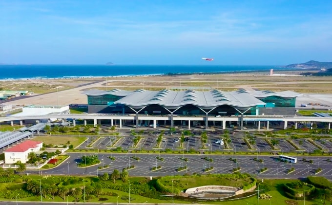 Toàn cảnh sân bay Cam Ranh. Ảnh: ACV