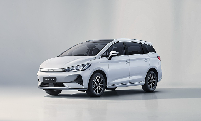 Thiết kế mẫu MPV thuần điện M6. Ảnh: BYD