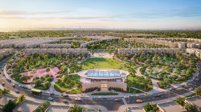 Phối cảnh khu đô thị Vinhomes Golden City. Ảnh: Vinhomes