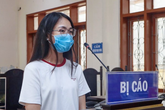 Bị cáo Thỏa tại tòa. Ảnh: Báo Hà Tĩnh