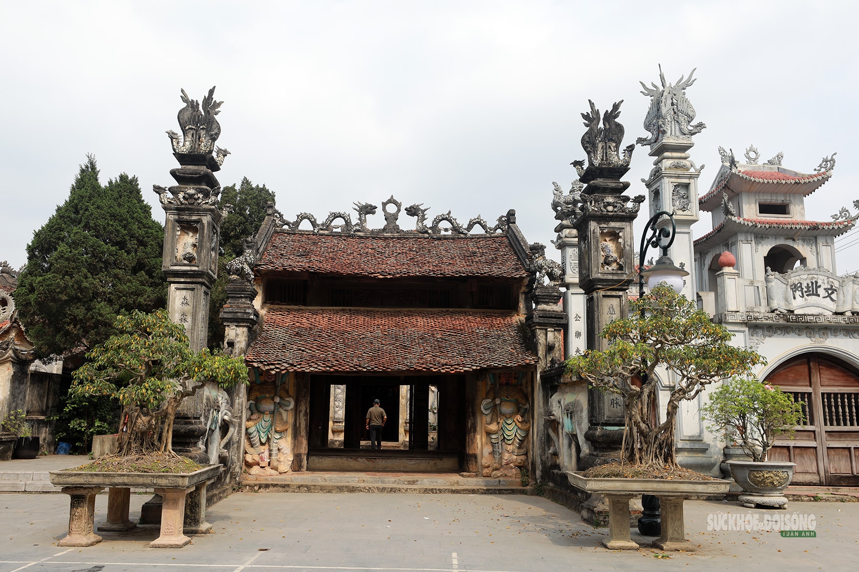 Ngôi đình cổ lưu giữ tinh hoa điêu khắc và ký ức Vua Hùng- Ảnh 1.