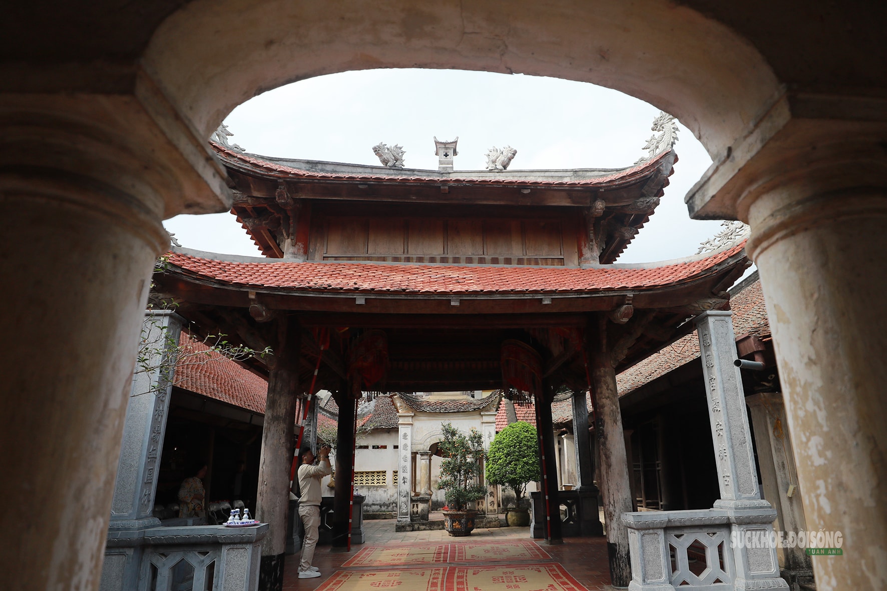 Ngôi đình cổ lưu giữ tinh hoa điêu khắc và ký ức Vua Hùng- Ảnh 2.